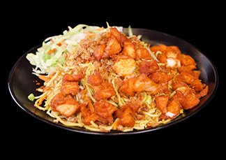 Produktbild Gebratene Nudeln mit Lachs