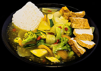 Produktbild Gebratenes Gemüse mit Tofu