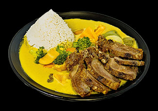 Produktbild Yellow Curry mit Ente Kross