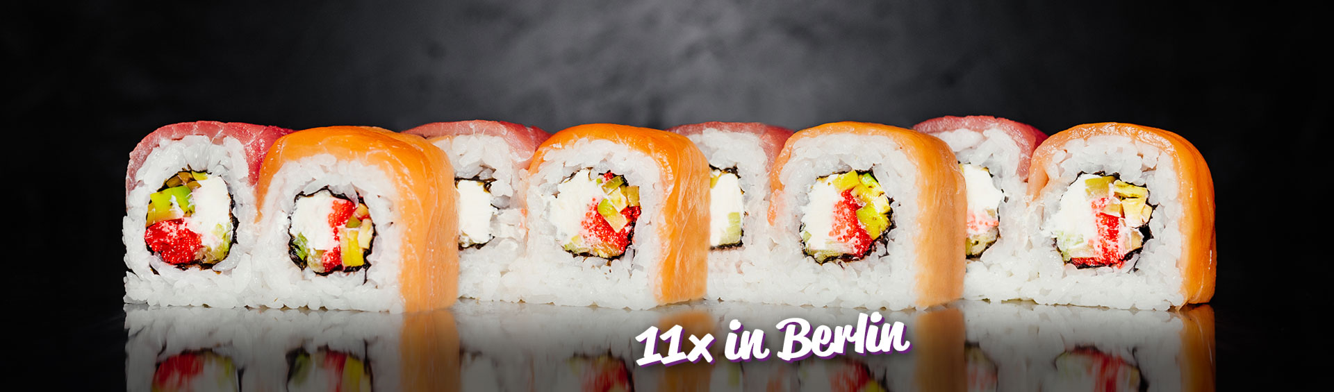 Sushi bestellen wann und wo du willst – in 11 verschiedenen Filialen in Berlin