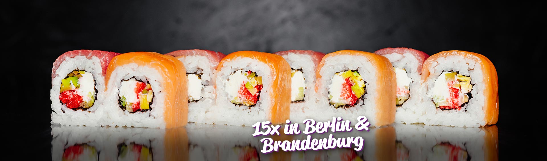 Sushi bestellen wann und wo du willst – in 11 verschiedenen Filialen in Berlin